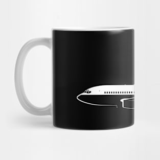 737-100 Silhouette Mug